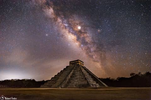 Equinox at the Pyramid of the Feathered Serpent