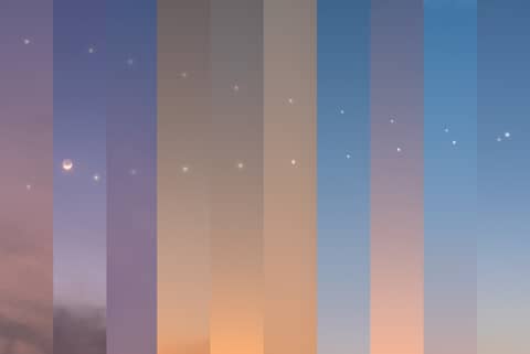 10 Days of Venus and Jupiter