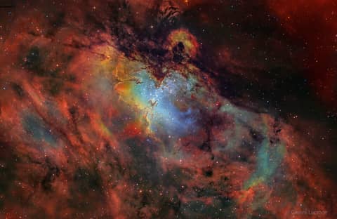 M16: Eagle Nebula Deep Field