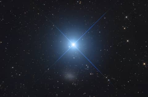 Regulus and the Dwarf Galaxy