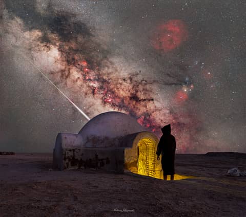 Milky Way Over Tunisia
