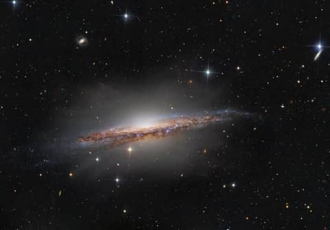Portrait of NGC 1055