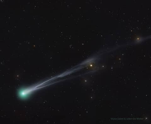 Comet Lemmon Brightens