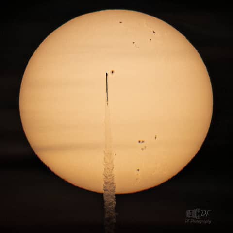 A Rocket in the Sun