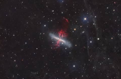 M82: Starburst Galaxy with a Superwind