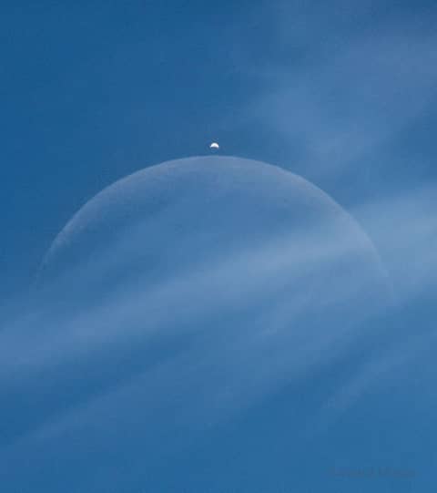 A Daytime Eclipse: Moon Occults Venus