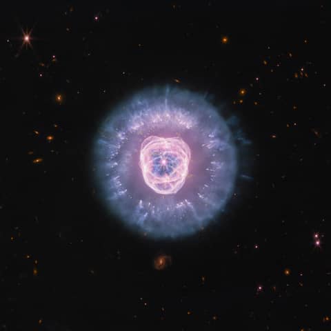 JWST Images The Lion's Head Nebula