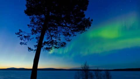 Time-Lapse Auroras Over Norway