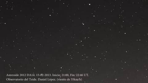 Asteroid 2012 DA14 Passes the Earth