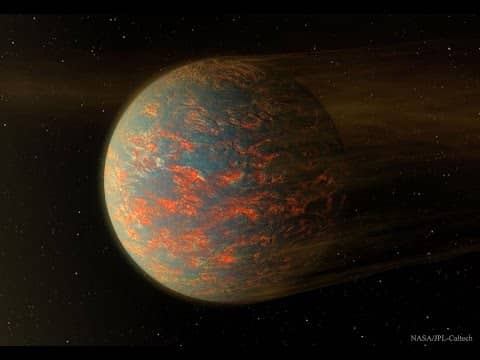 Cancri 55 e: Climate Patterns on a Lava World