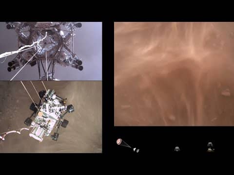 Video: Perseverance Landing on Mars