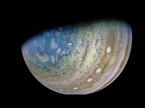 Juno Flyby of Ganymede and Jupiter