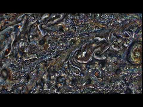 Jupiter Cloud Animation from Juno