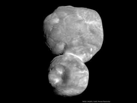 Passing Asteroid Arrokoth