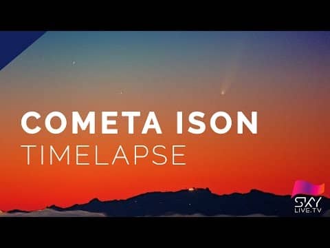 Comet ISON Rising