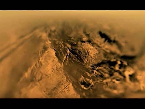 Titan Touchdown: Huygens Descent Movie