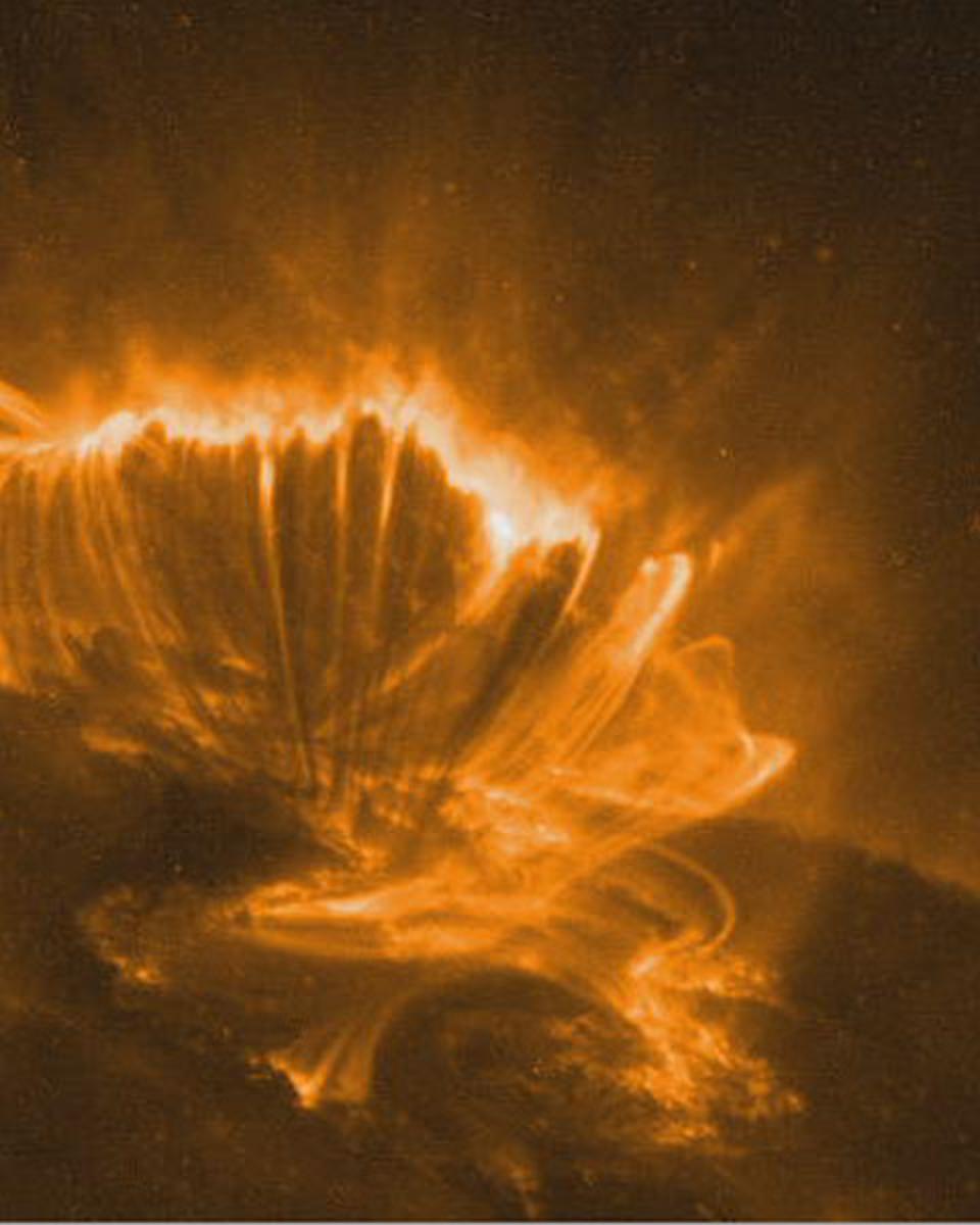 An X Class Flare Region on the Sun