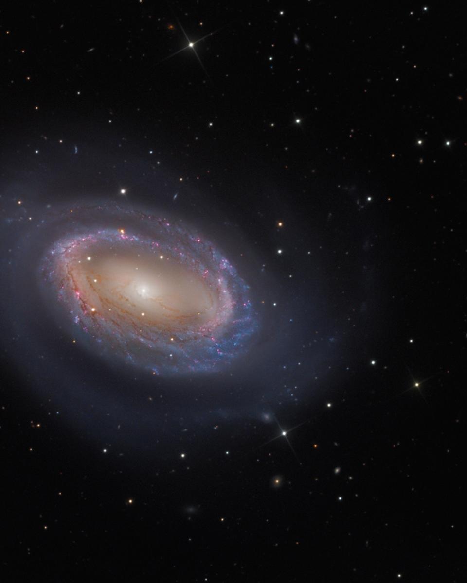 One-Armed Spiral Galaxy NGC 4725