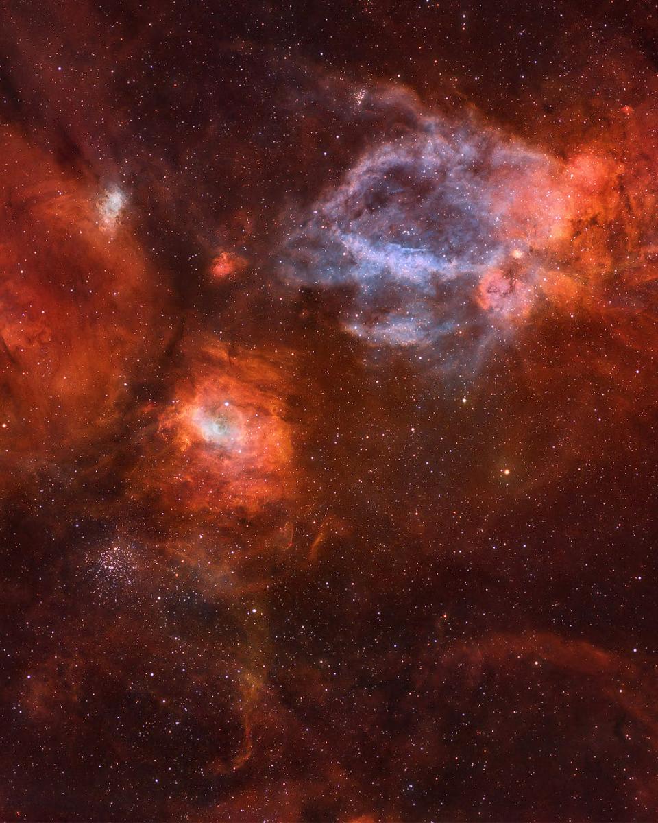 NGC 7635: Bubble in a Cosmic Sea