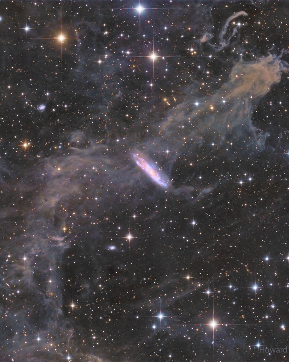 A Galaxy Beyond Stars, Gas, Dust