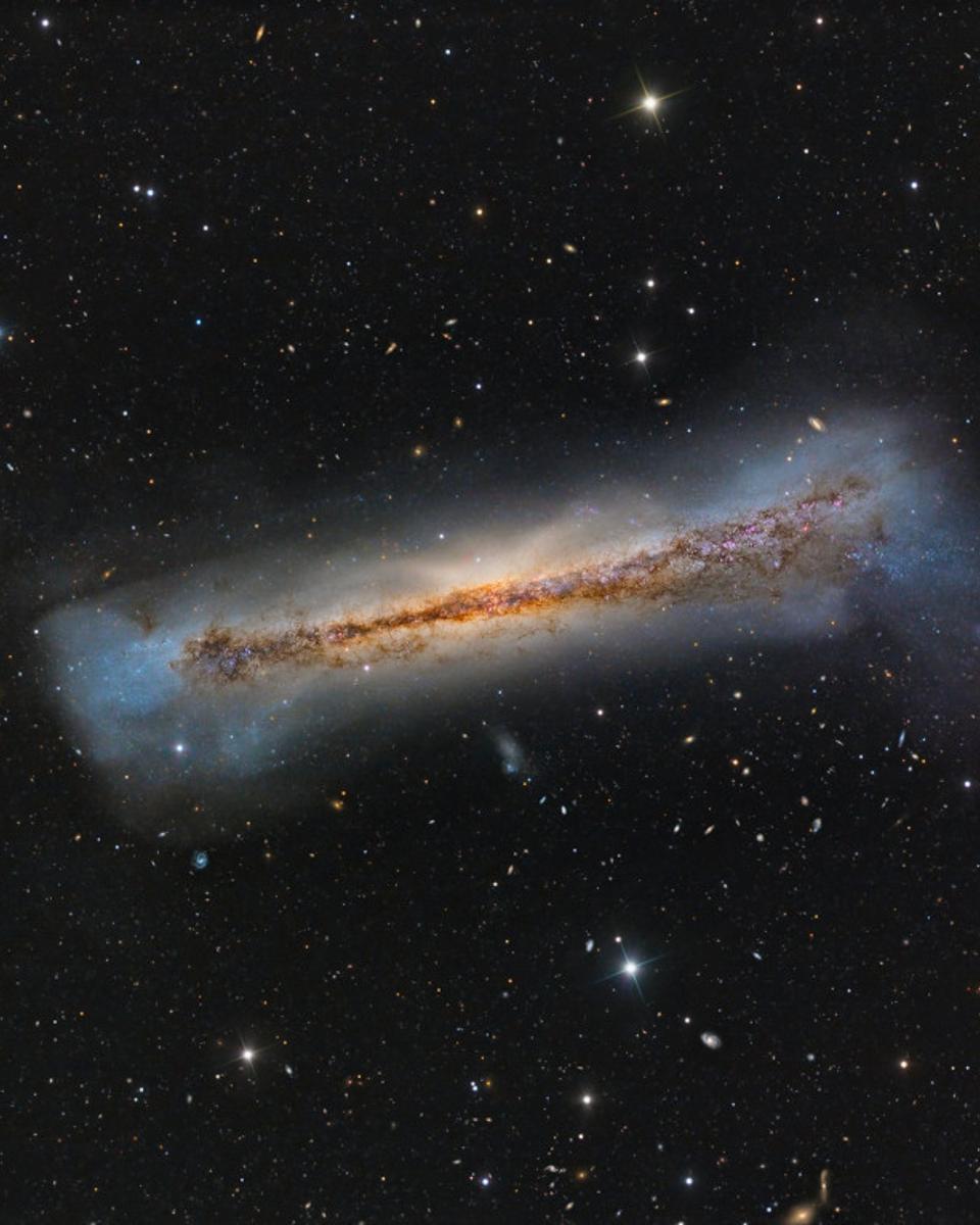 Portrait of NGC 3628