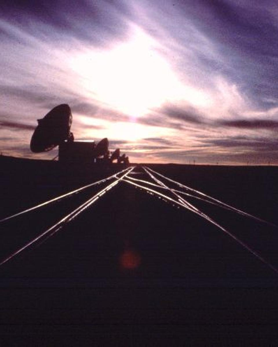 Sundogs over the VLA