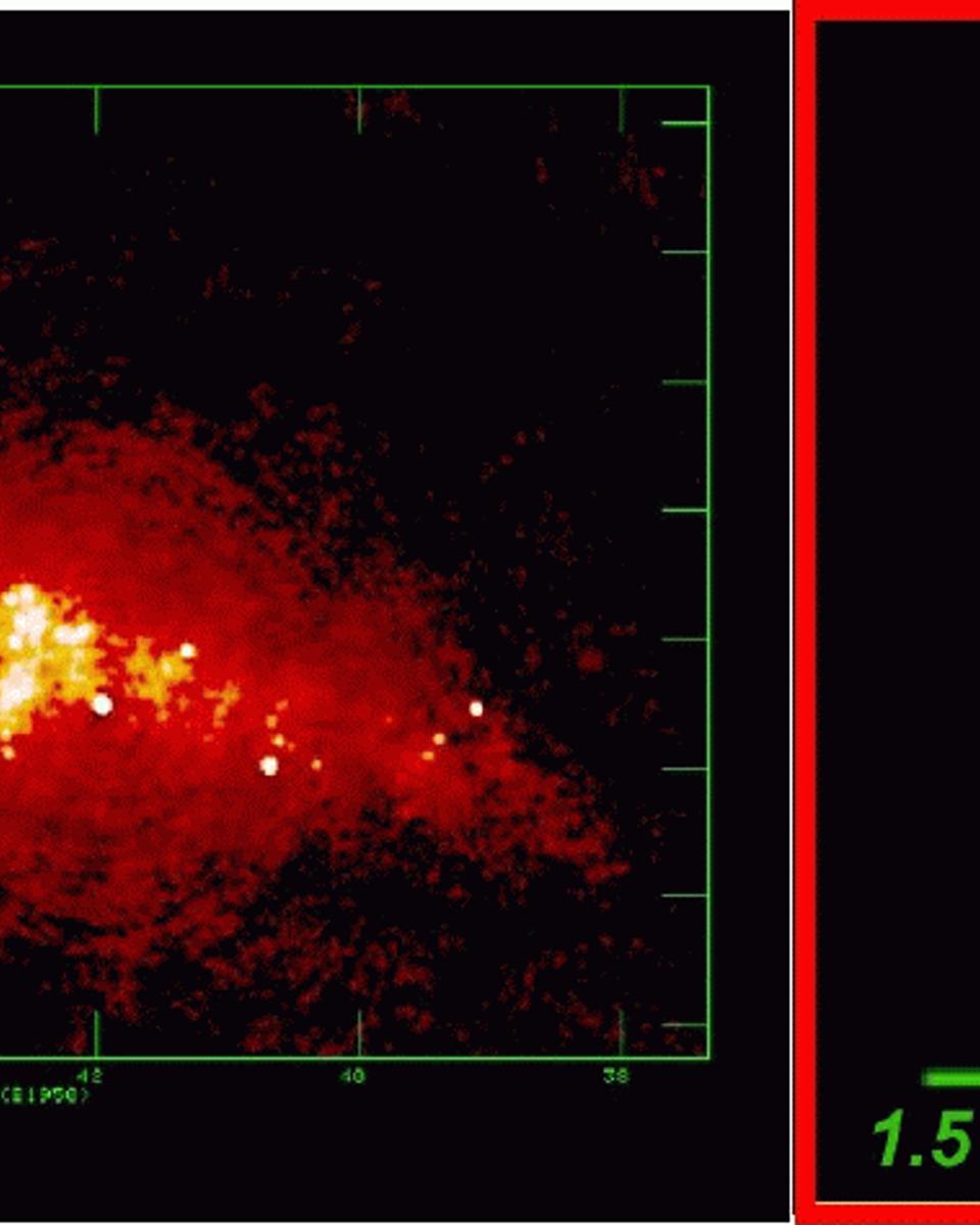 Supernova Remnant In M82