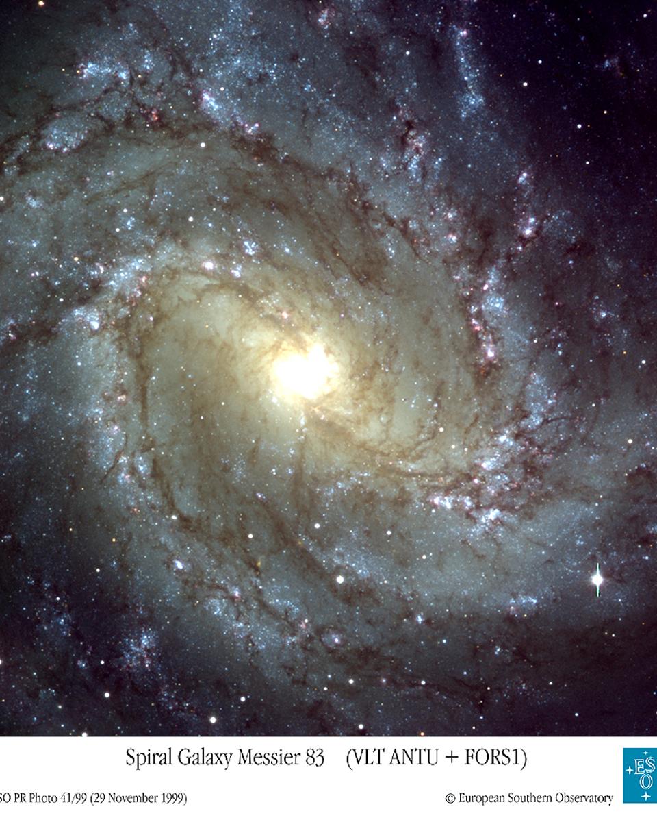 M83: The Southern Pinwheel Galaxy from VLT