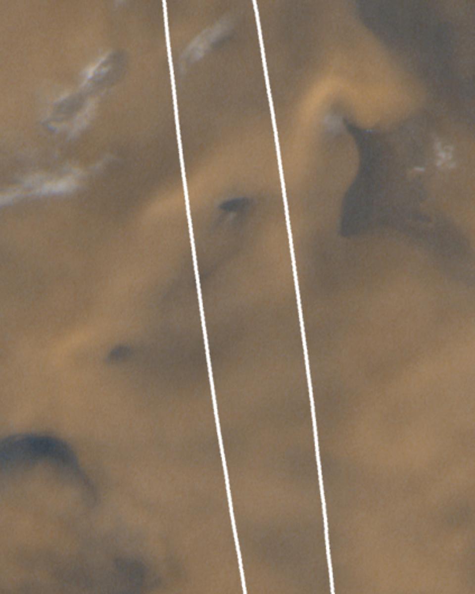 Mars Polar Lander Target Ellipse