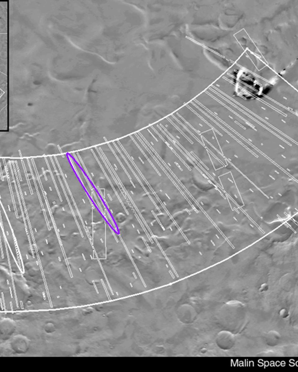 Landing At The Martian South Pole