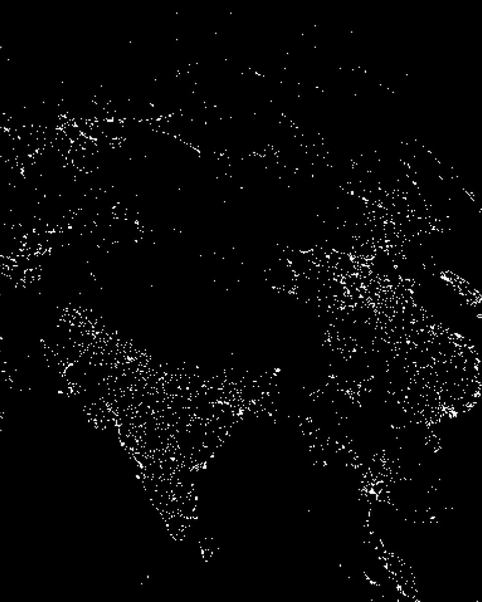 Asia at Night