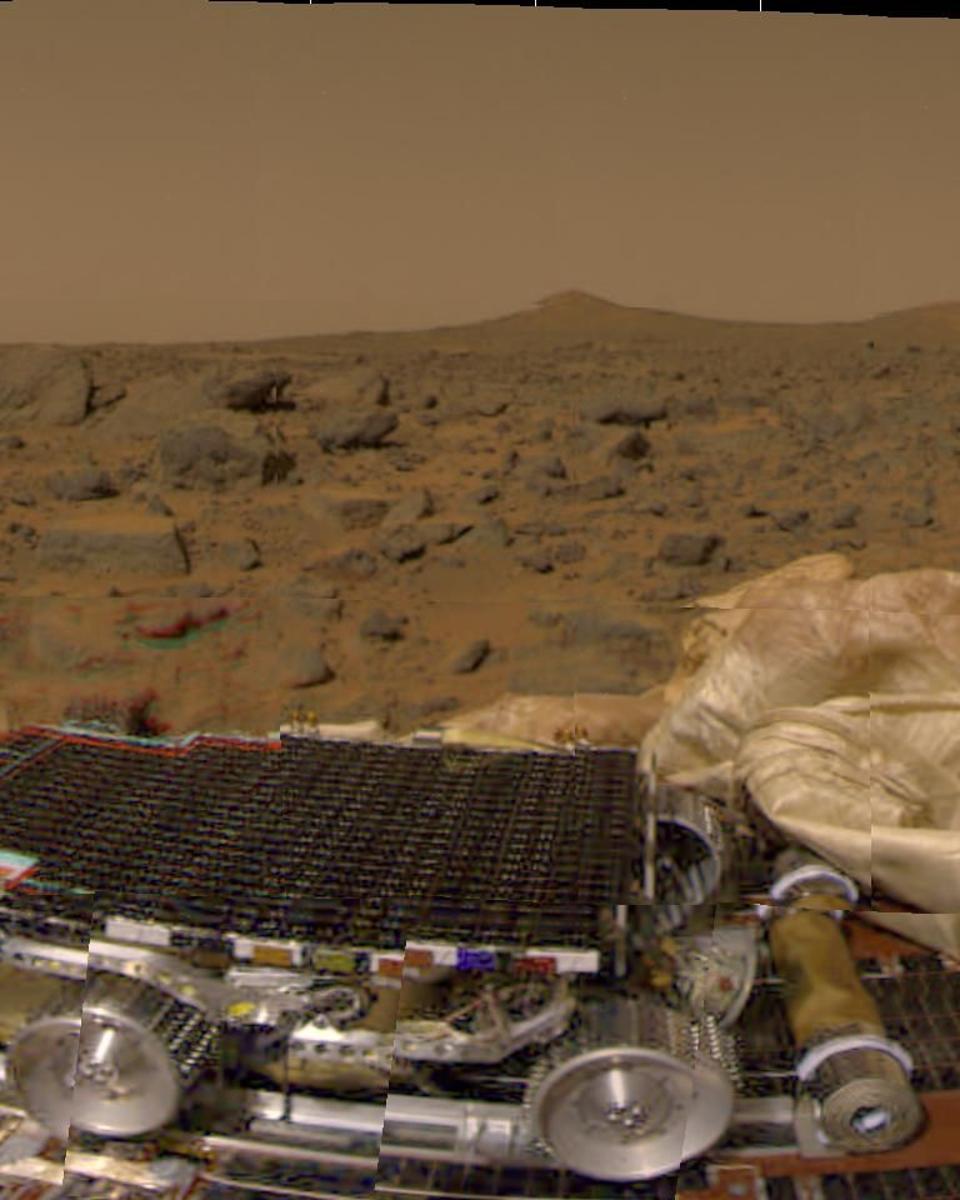 A Landing On Mars
