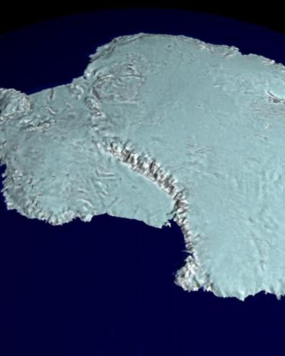 A RADARSAT Map of Antarctica