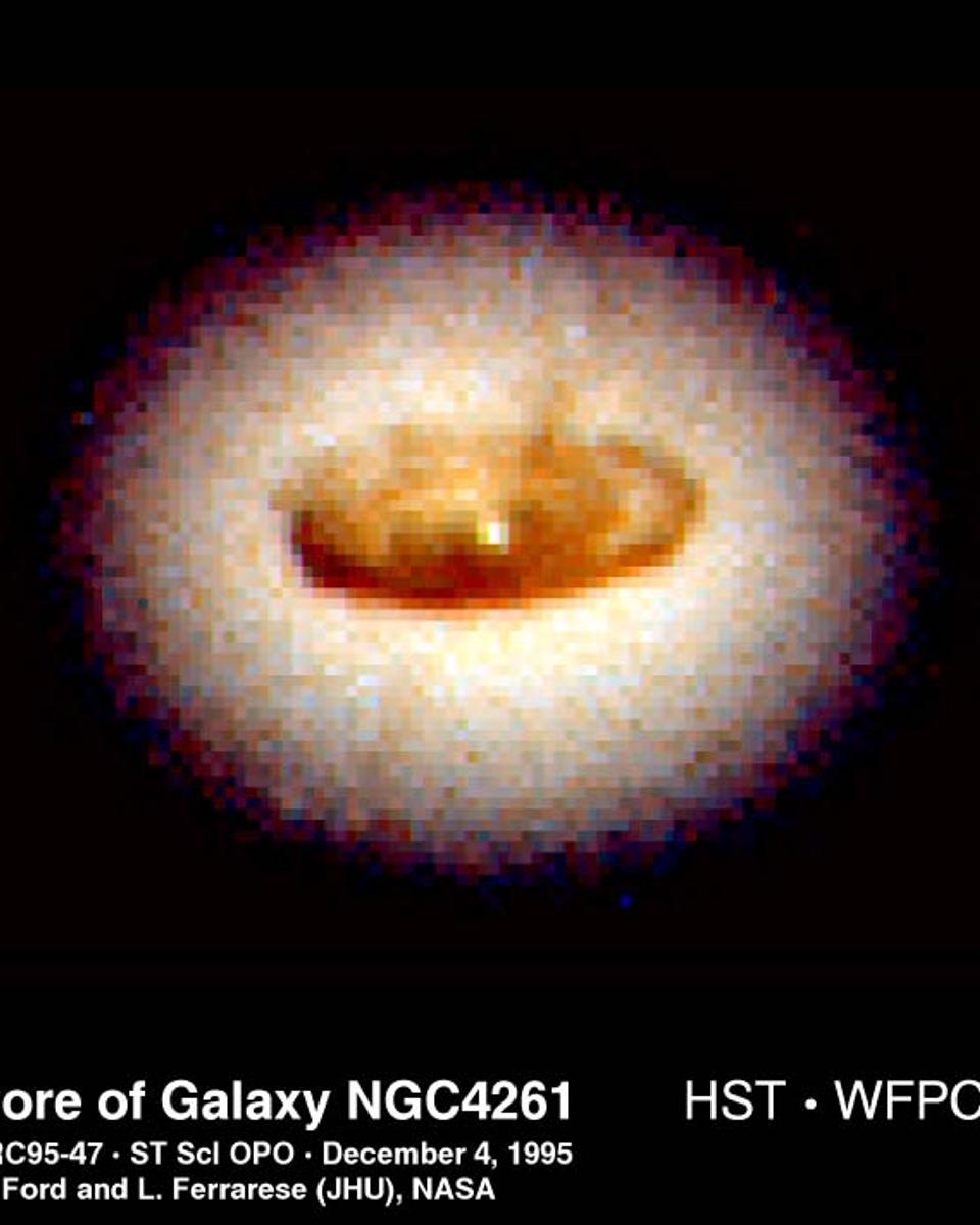 The Heart Of NGC 4261