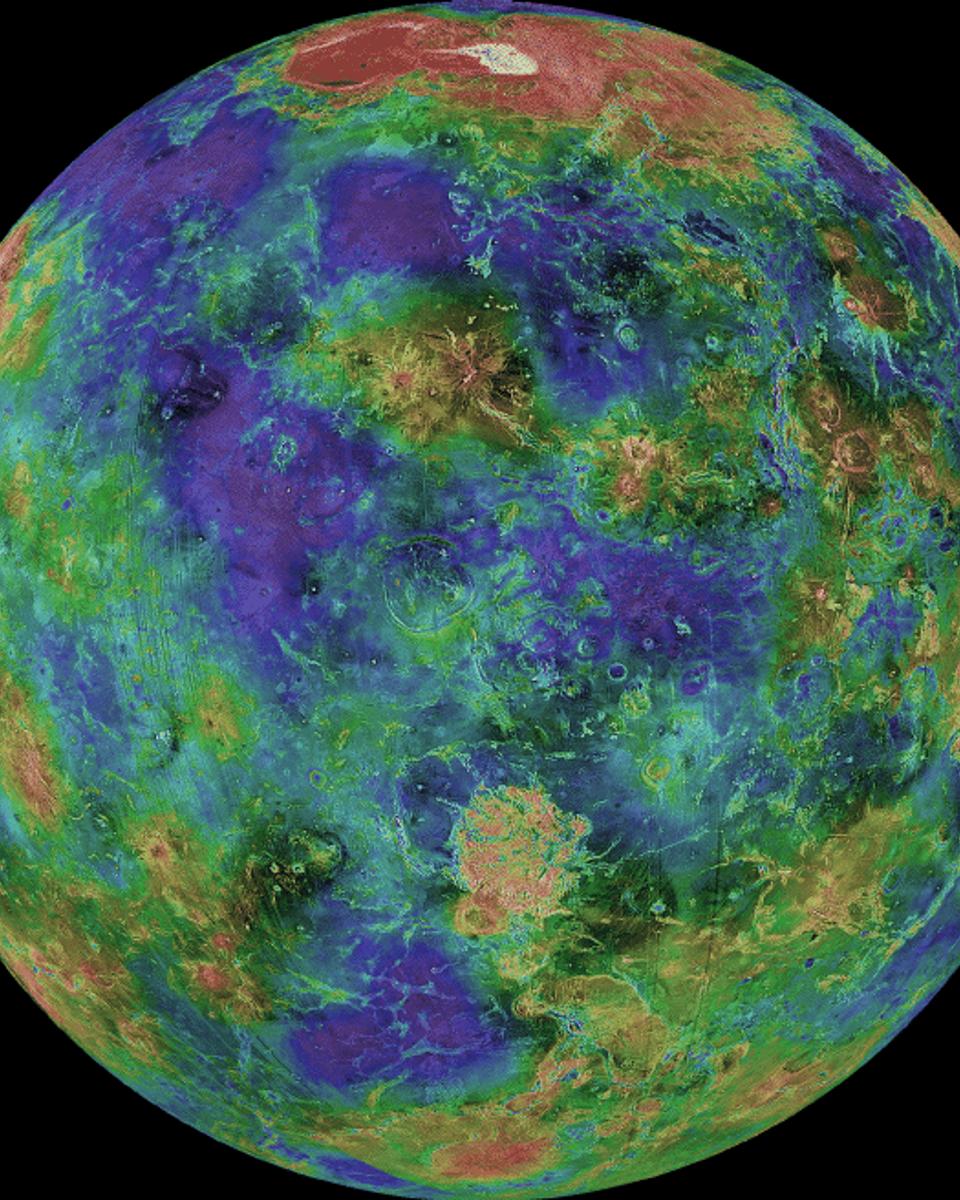 Beneath Venus' Clouds
