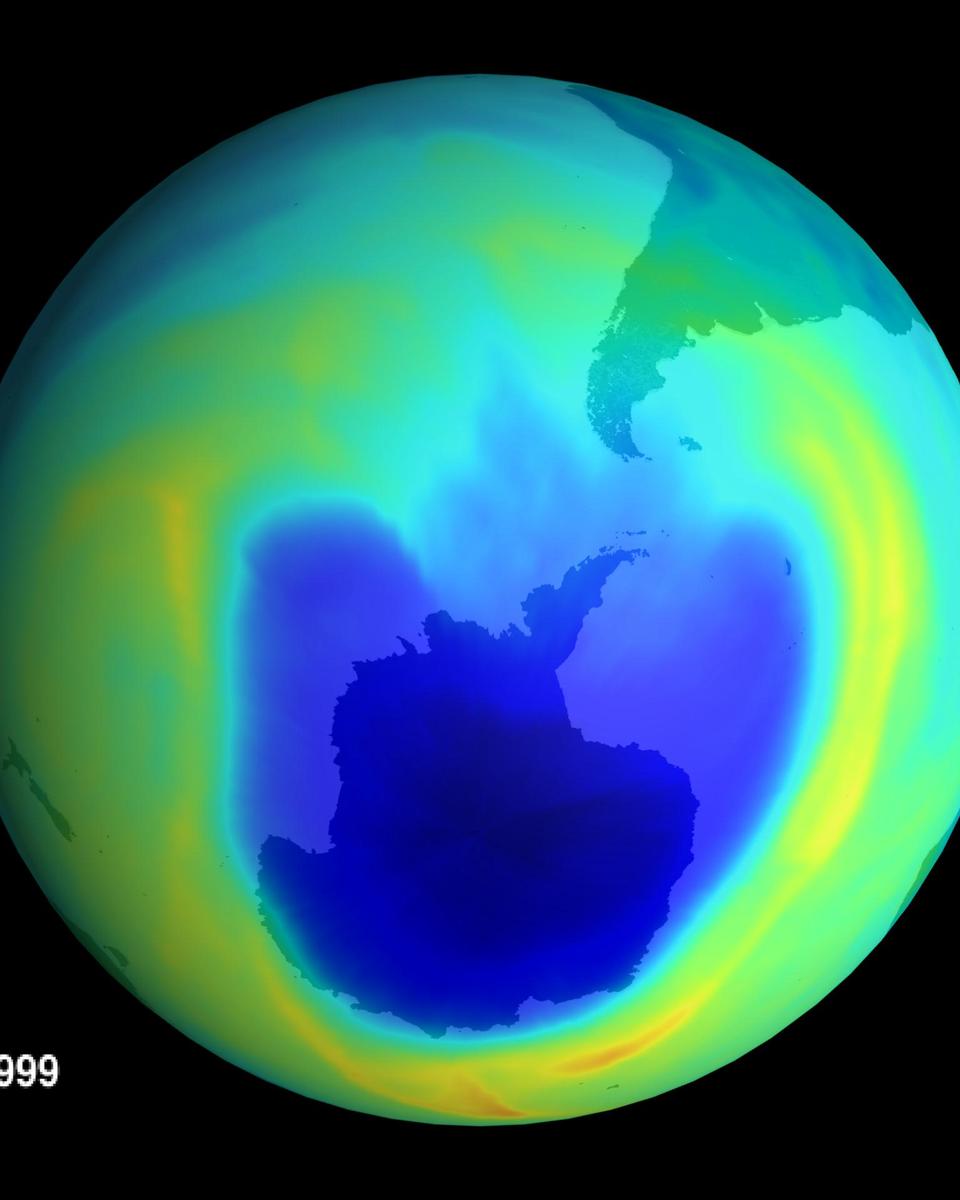 Ozone Hole Reduced