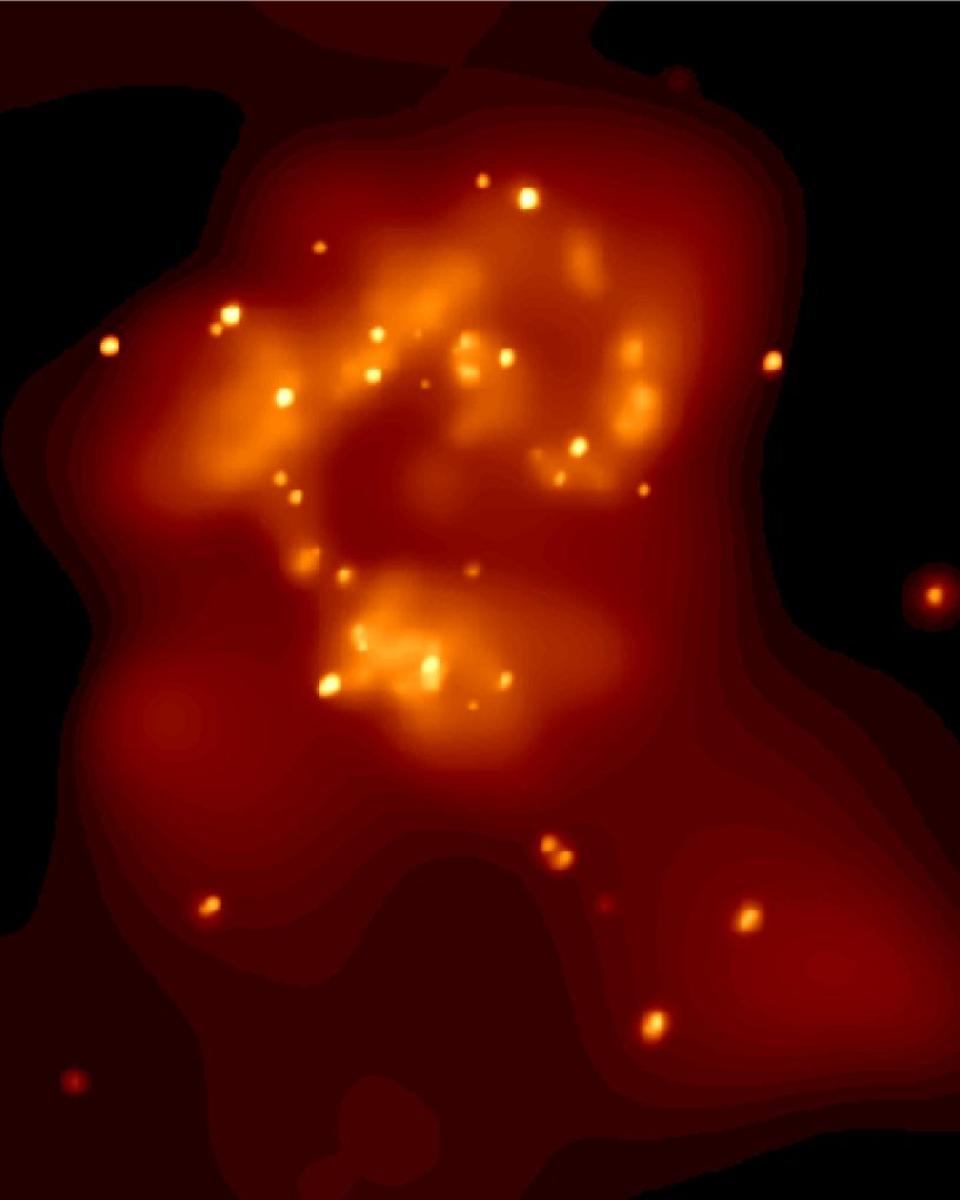 X-Rays From Antennae Galaxies