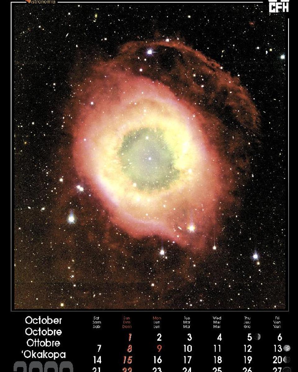 The Helix Nebula from CFHT
