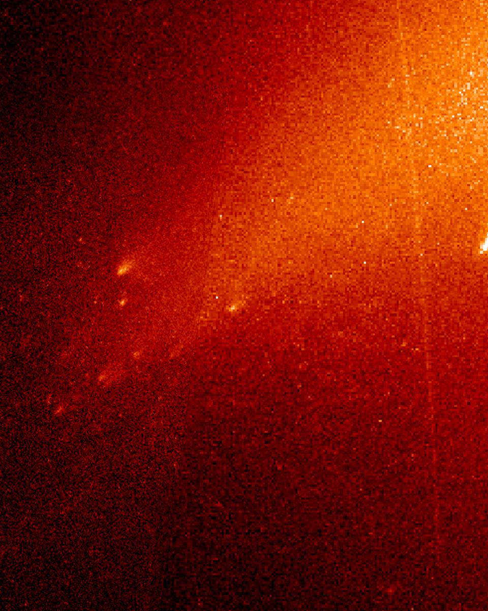 Comet LINEAR Disperses