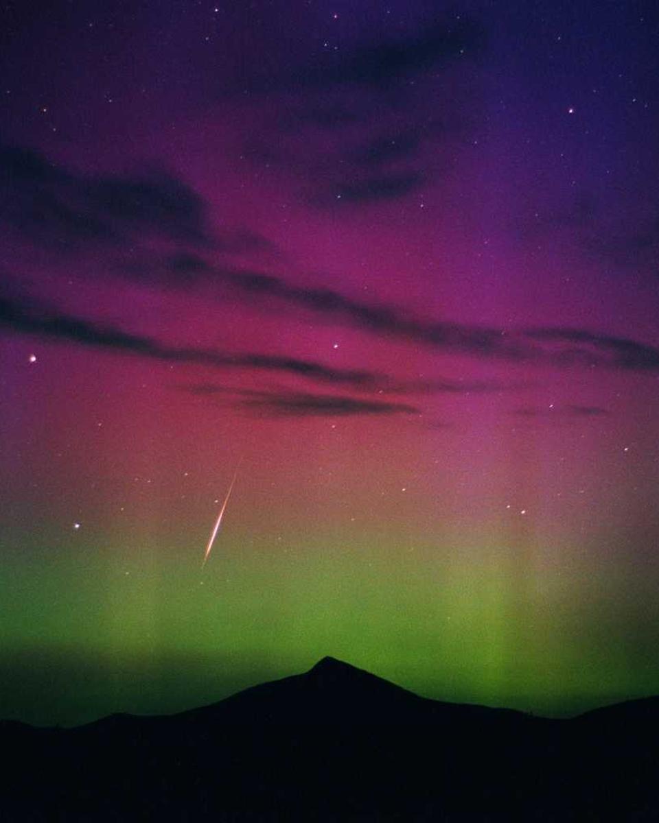 A Perseid Aurora