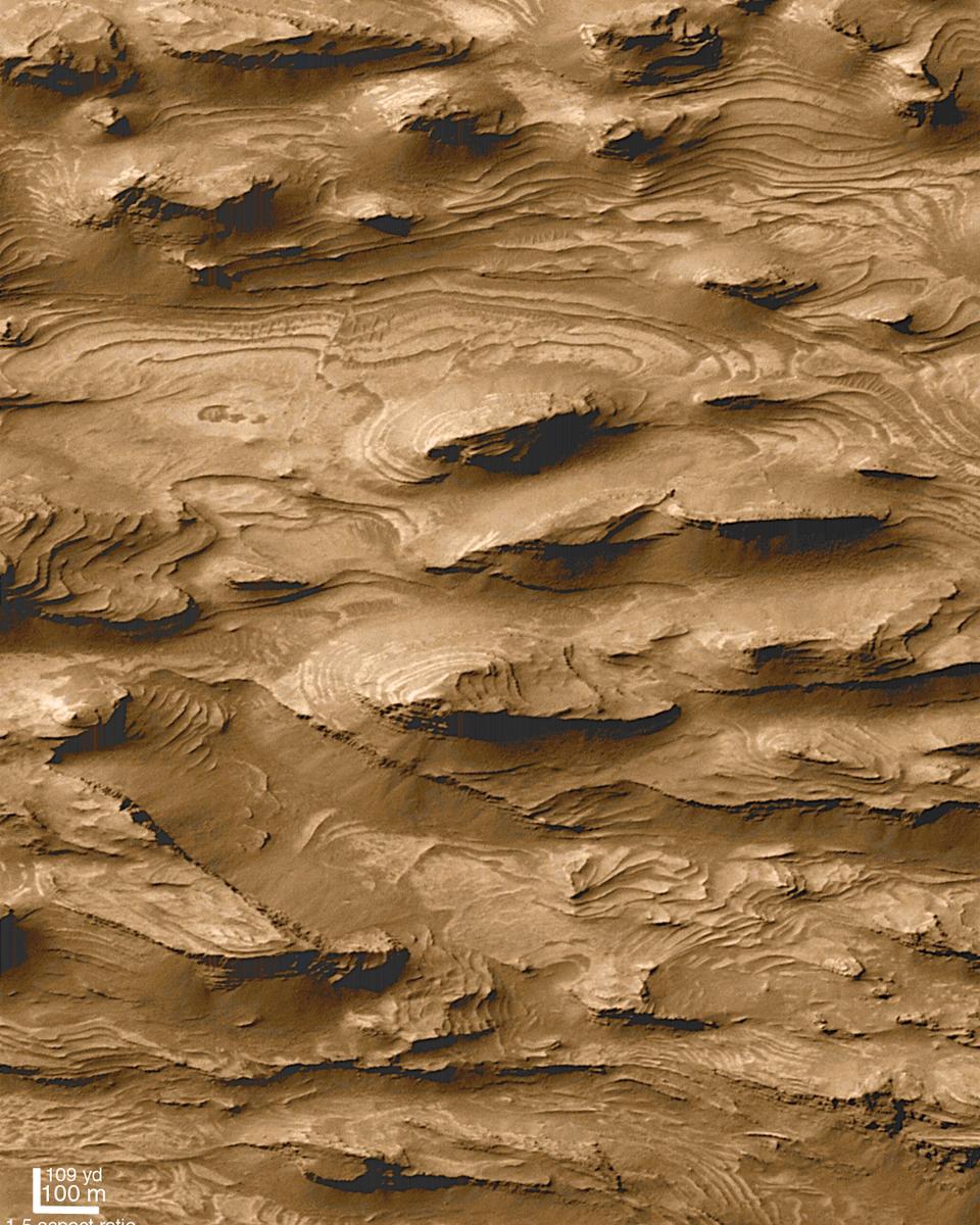 Layered Mars: An Ancient Water World?