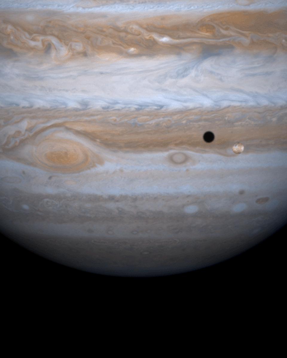 Jupiter, Io, and Shadow