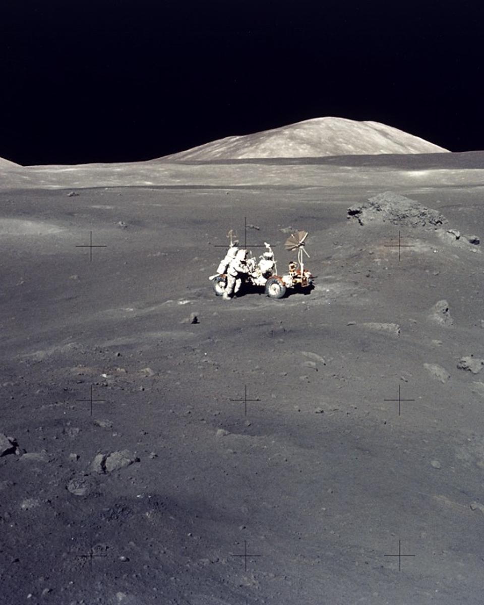 Apollo 17 Lunarscape: A Magnificent Desolation