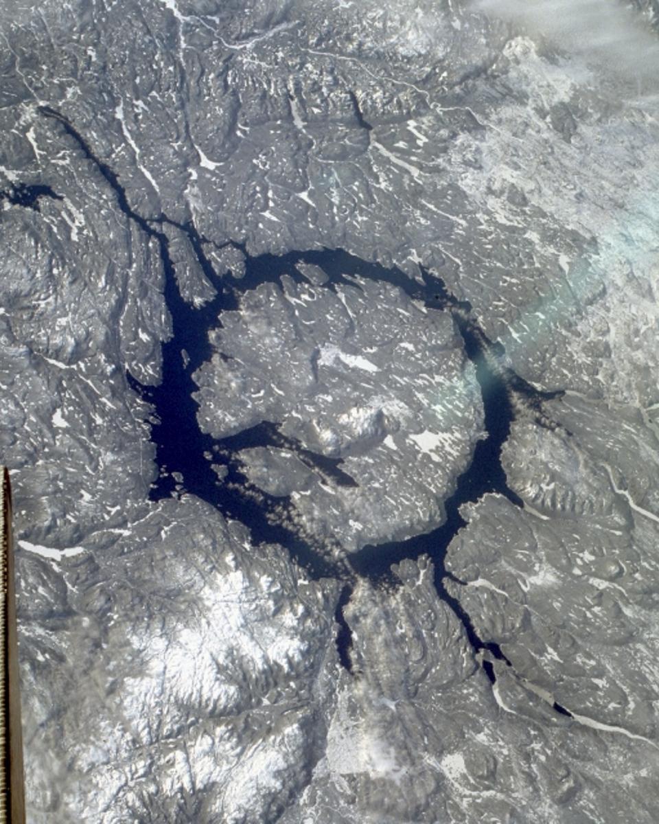 Manicouagan Impact Crater on Earth
