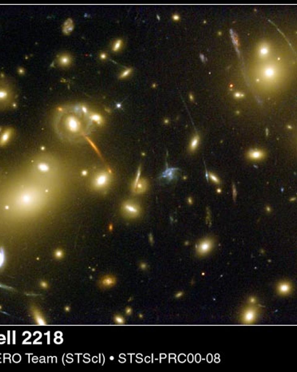 Abell 2218: A Galaxy Cluster Lens