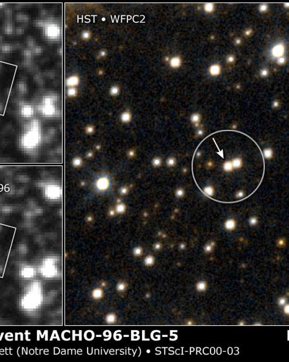 A Big Black Hole Floats By
