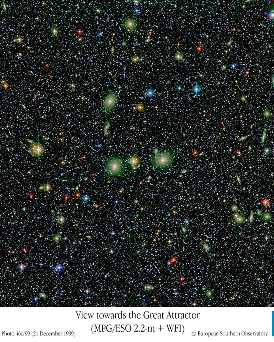 Galaxies Cluster Toward the Great Attractor