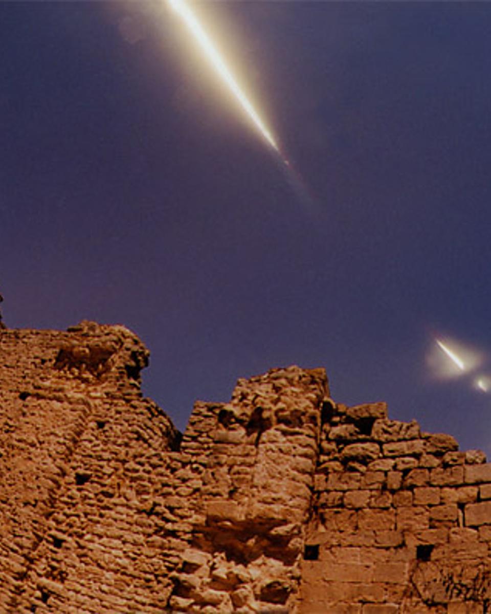 A Lunar Eclipse Over Time
