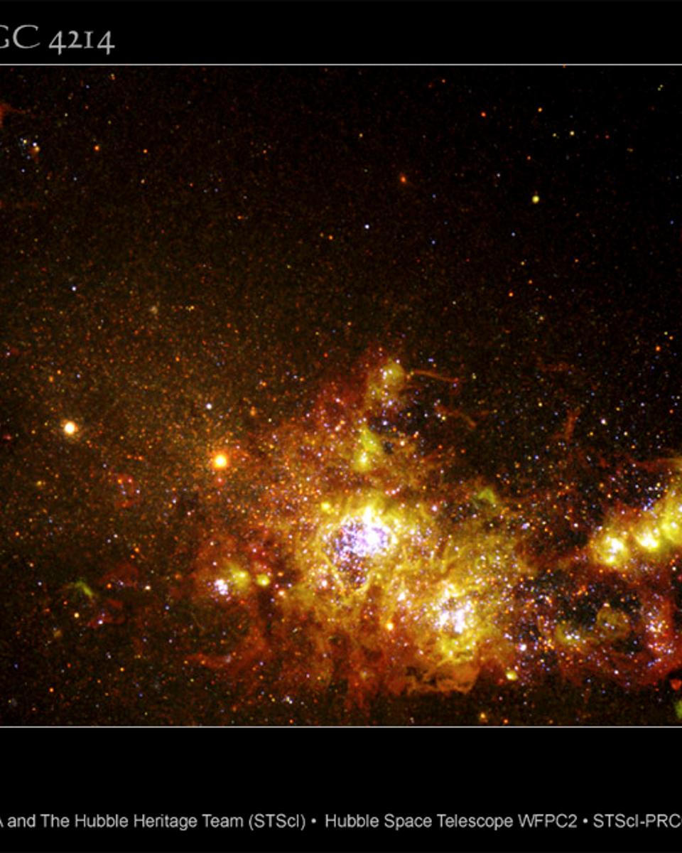 NGC 4214: Star Forming Galaxy