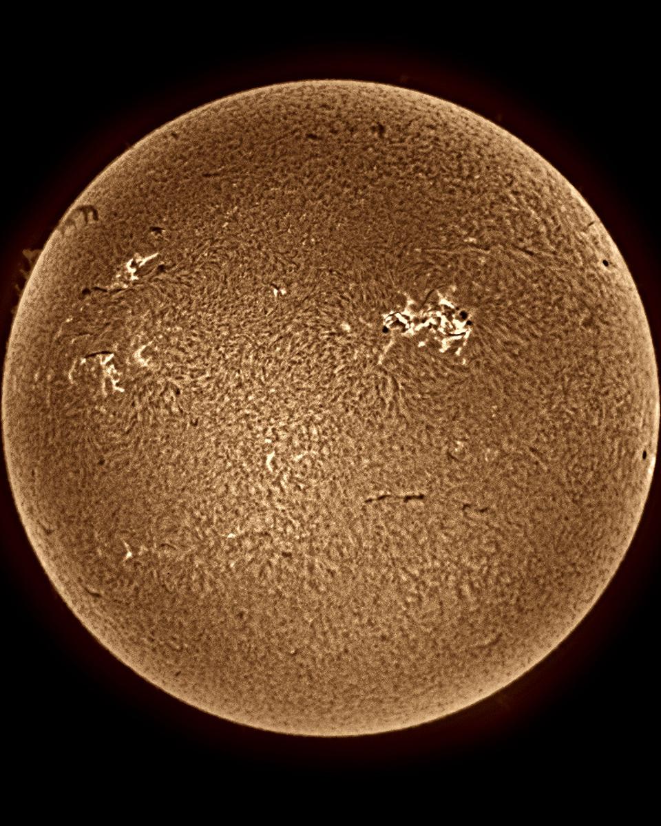 Brown Sun Bubbling